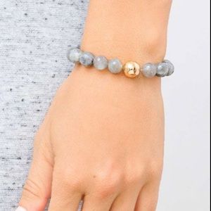 Gorjana Power Gemstone Statement Bracelet - Labradorite
